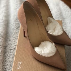 Christian Louboutin Pigalle Foilles 100mm heels